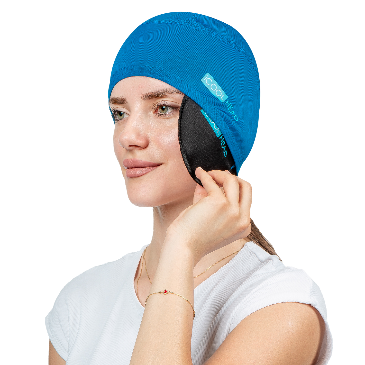 iCool Head Headache Relief Cap - Blue